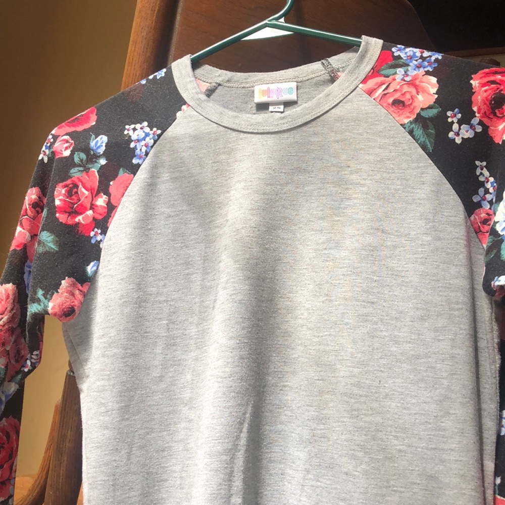 LuLuRoe Baseball tee